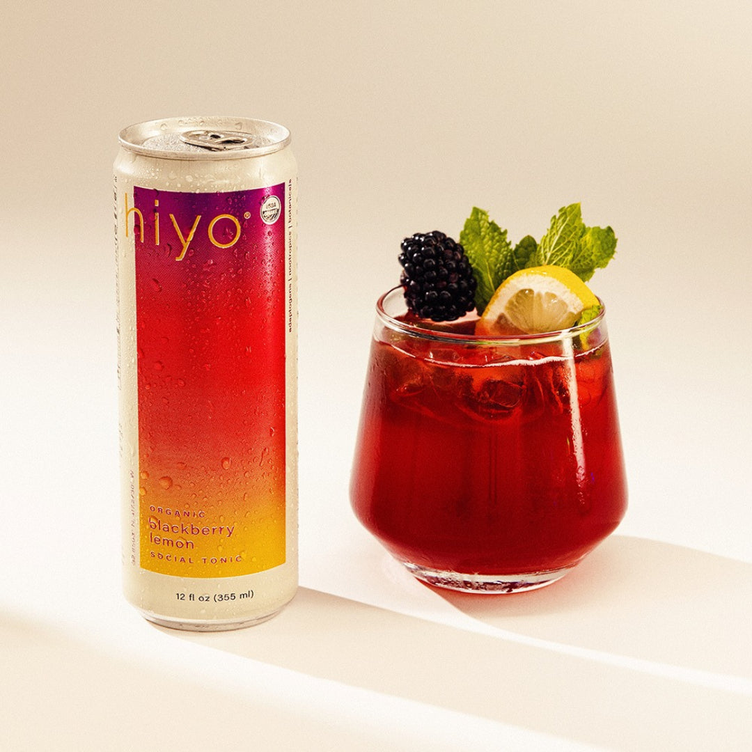 Hiyo Non-Alcoholic Social Tonic - Blackberry-Lemon