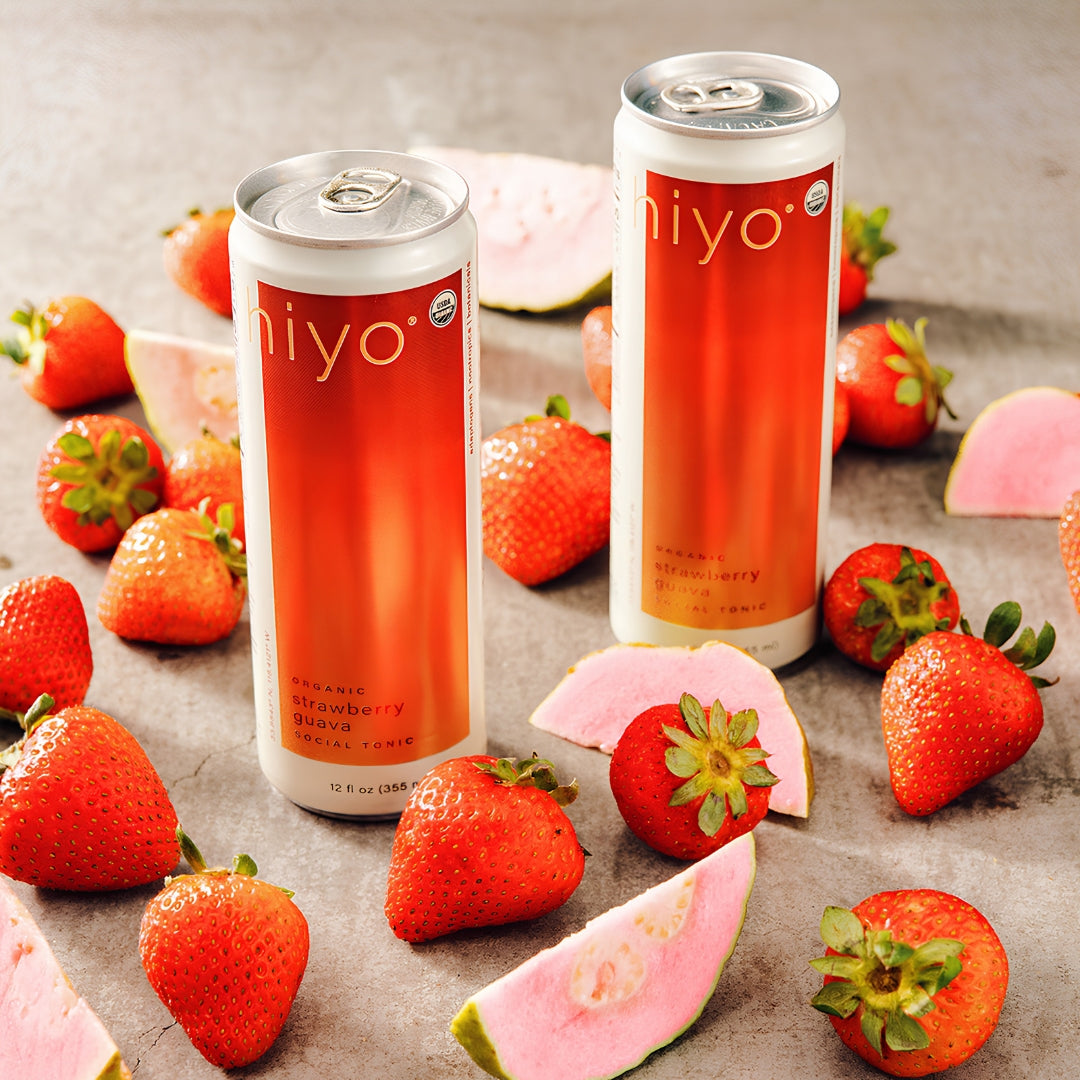 Hiyo Non-Alcoholic Social Tonic - Strawberry-Guava