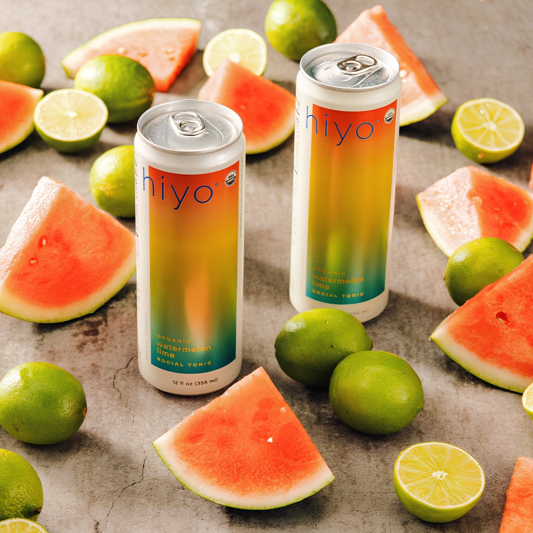 Hiyo Non-Alcoholic Social Tonic - Watermelon-Lime