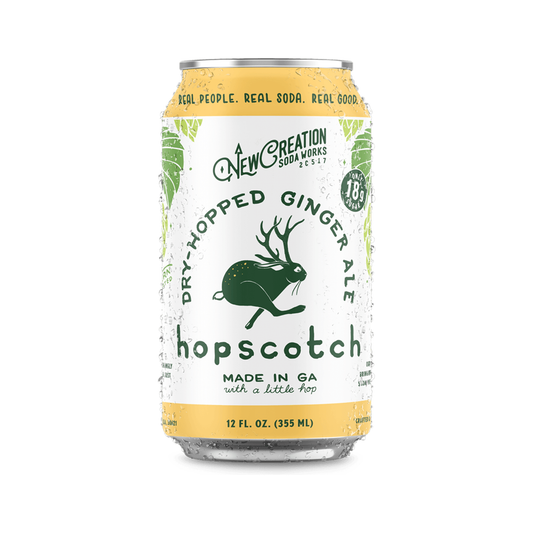 New Creation Hopscotch Dry Hopped Ginger Ale (Case of 24)
