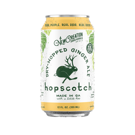 New Creation Hopscotch Dry Hopped Ginger Ale (Case of 24)