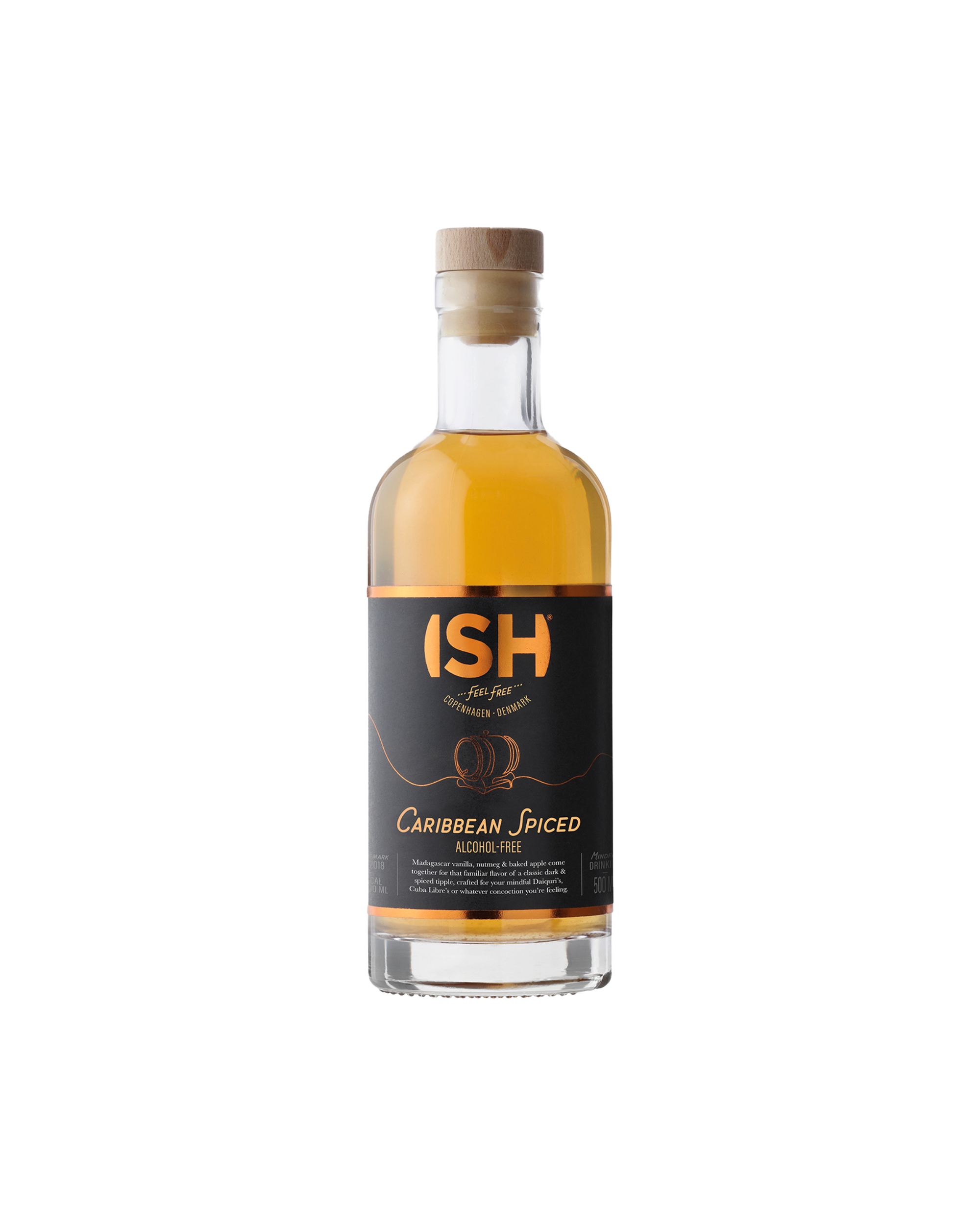 ISH Caribbean Spiced Non-Alcoholic Rum (700ml)
