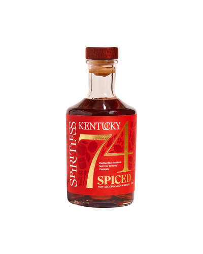 Spiritless Kentucky 74 Spiced Cinnamon Non-Alcoholic Whiskey