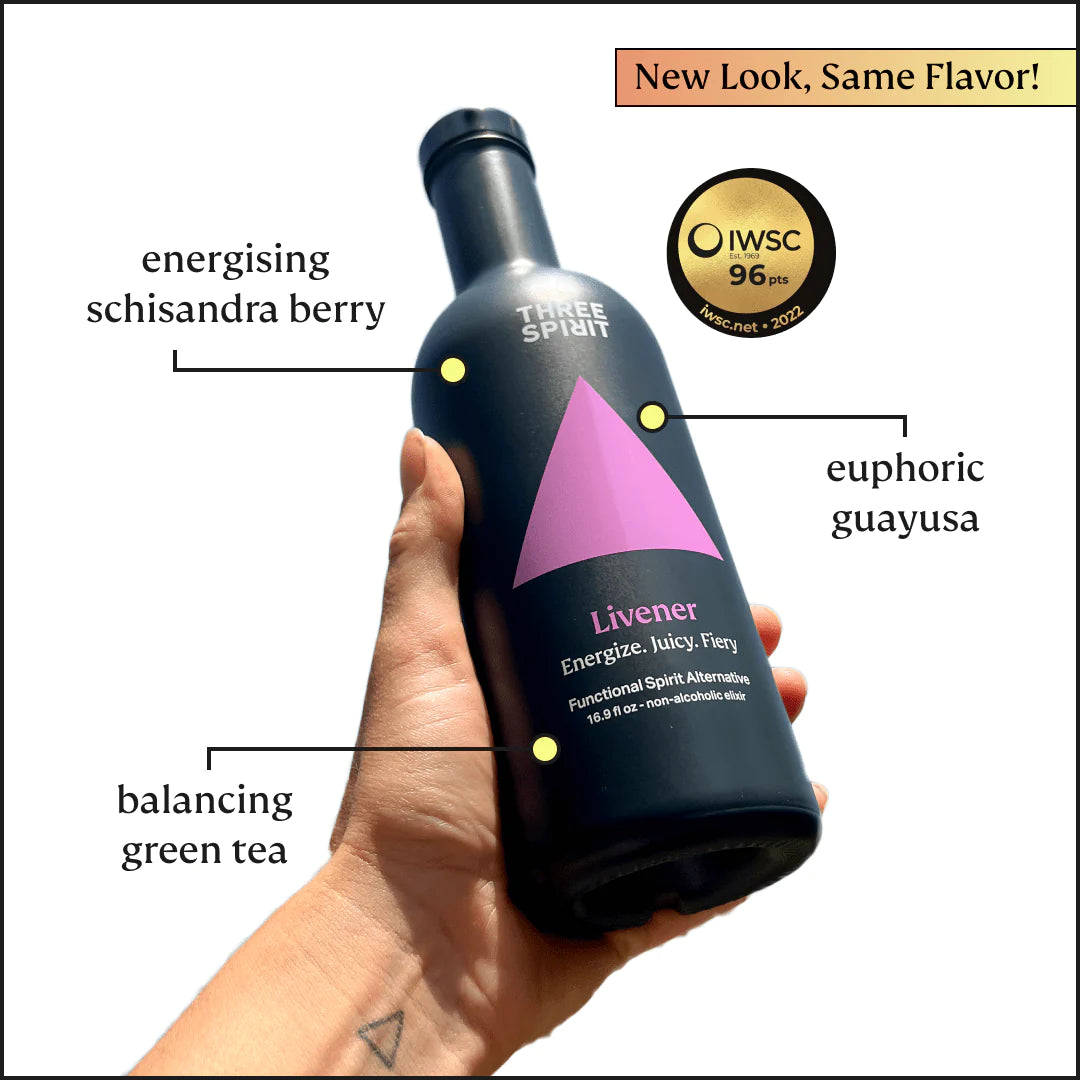 Three Spirit Livener Non-Alcoholic Spirit