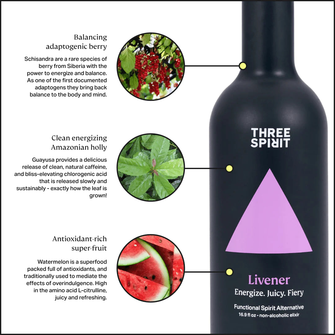 Three Spirit Livener Non-Alcoholic Spirit