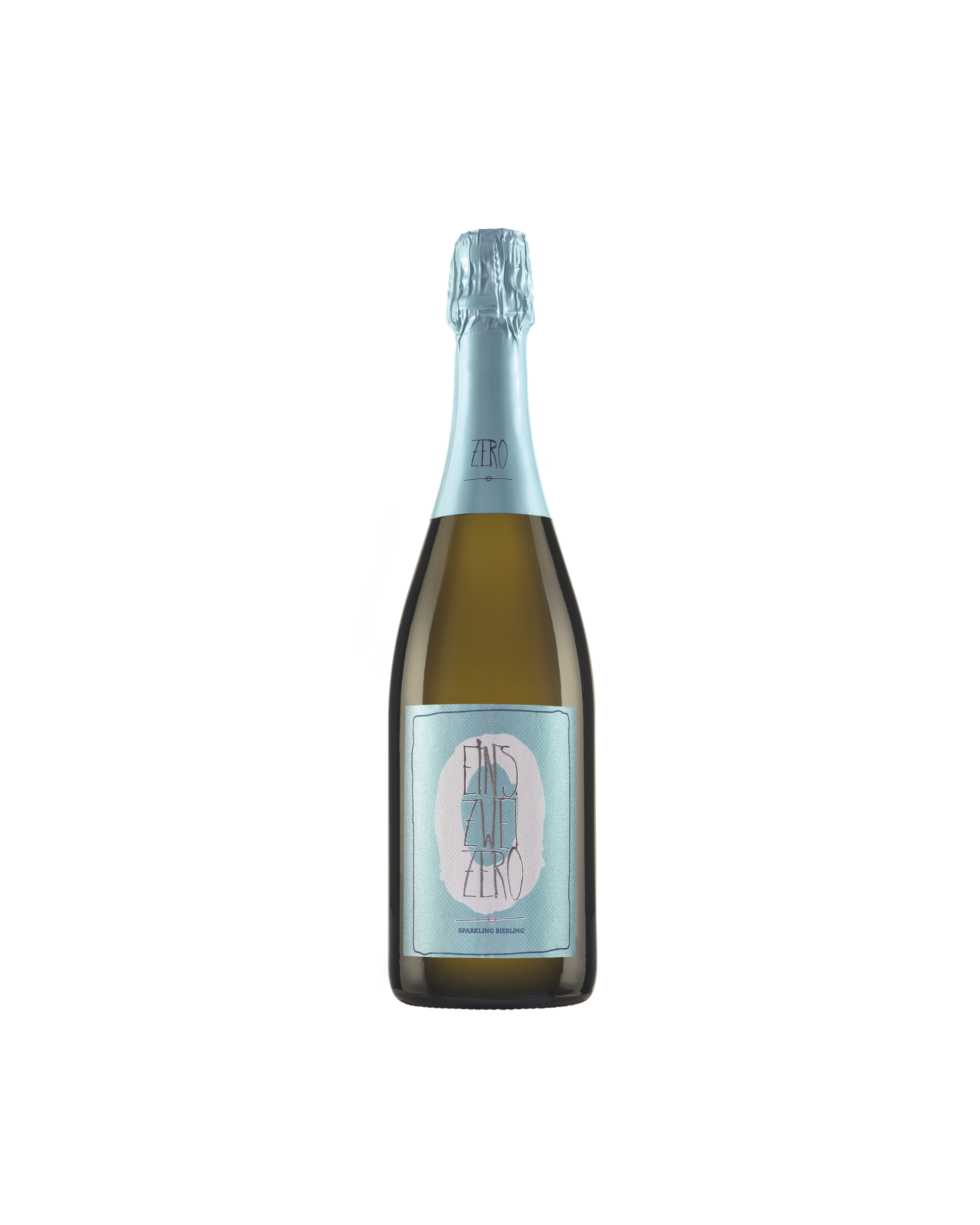 Bouteille de Leitz Eins Zwei Zero Sparkling Riesling, vins sans alcool