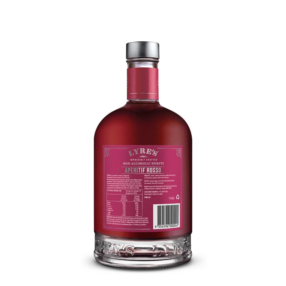 Lyre’s Aperitif Rosso Non-Alcoholic Vermouth