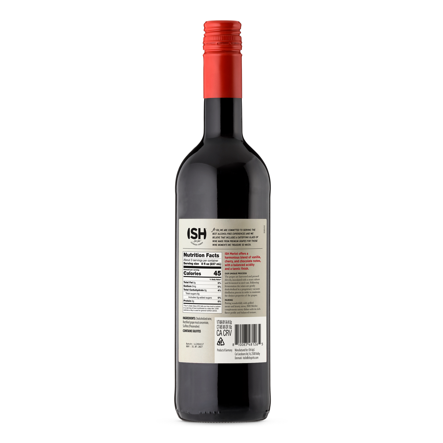 ISH Non-Alcoholic Merlot