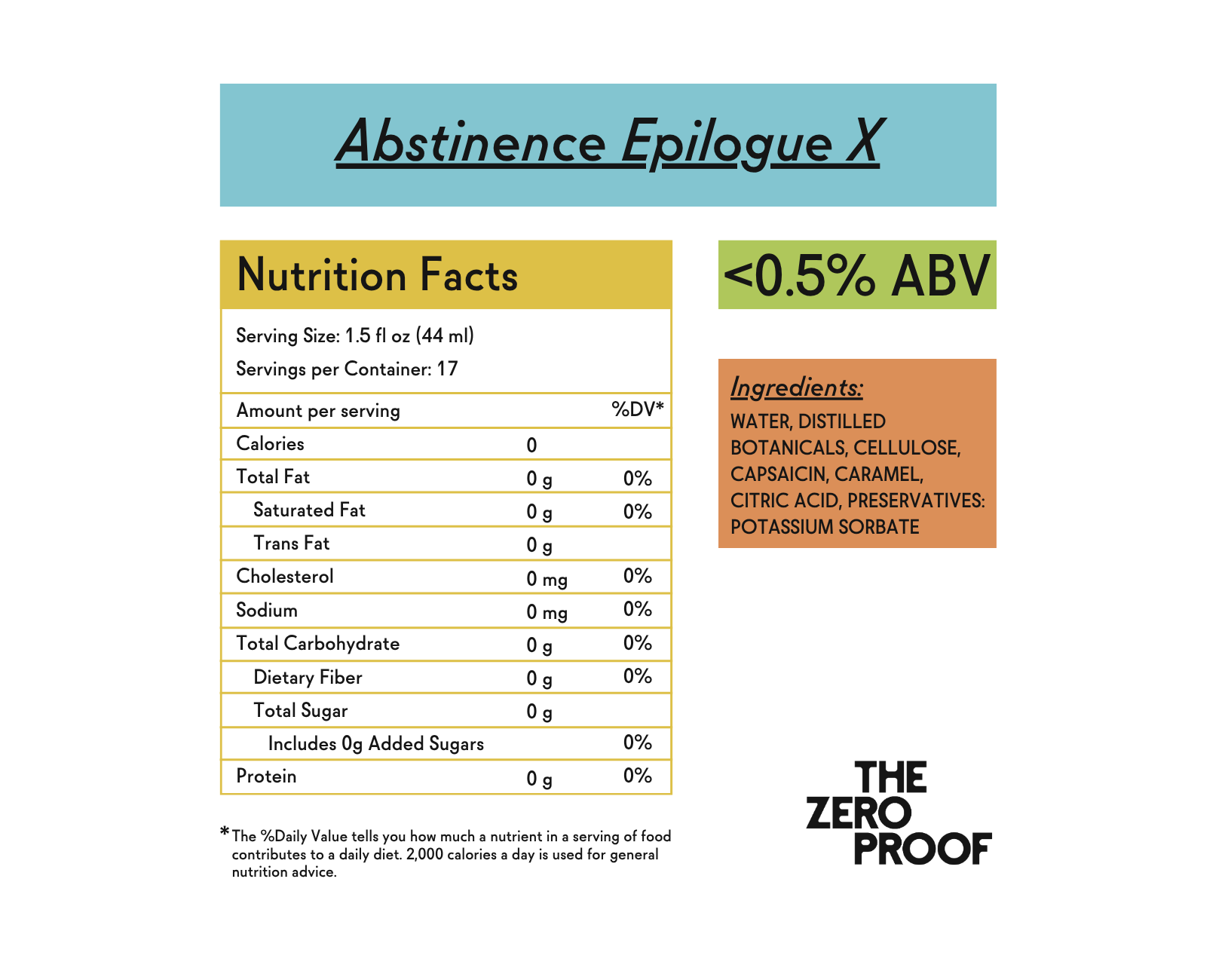 Abstinence Epilogue X