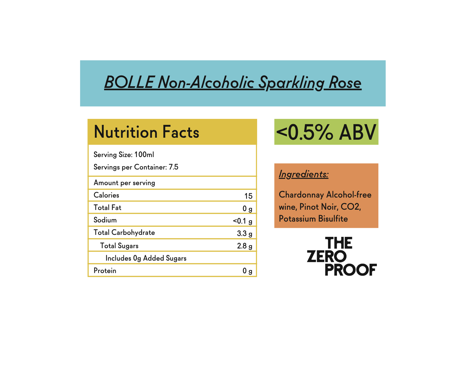 BOLLE Non-Alcoholic Sparkling Rose