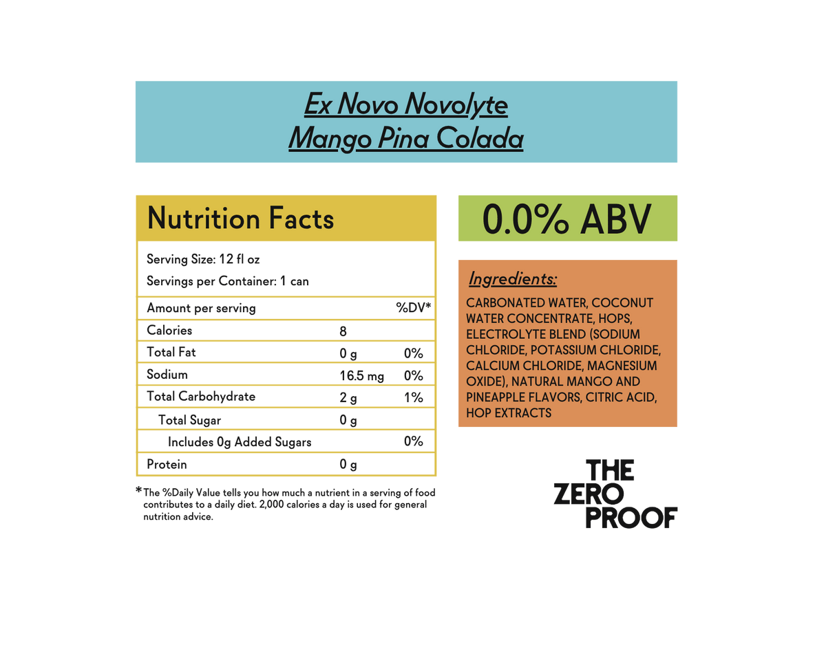Ex Novo Novolyte Mango Piña Colada