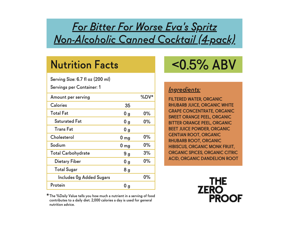 For Bitter For Worse - Eva's Spritz