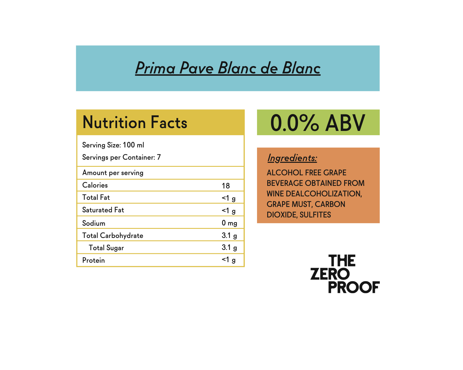 Prima Pave Sparkling Blanc de Blancs
