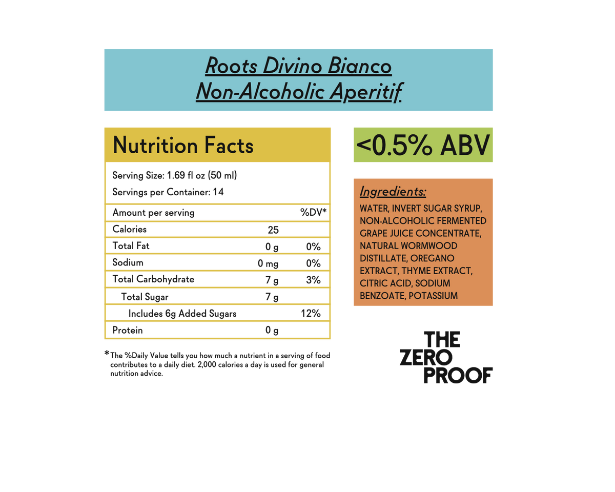 Roots Divino Non-Alcoholic Aperitif Bianco