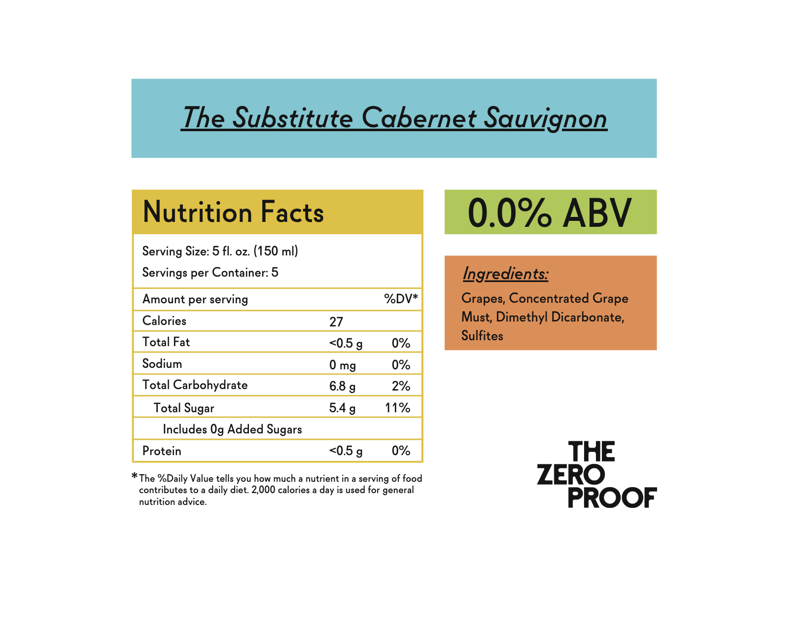 The Substitute Cabernet Sauvignon