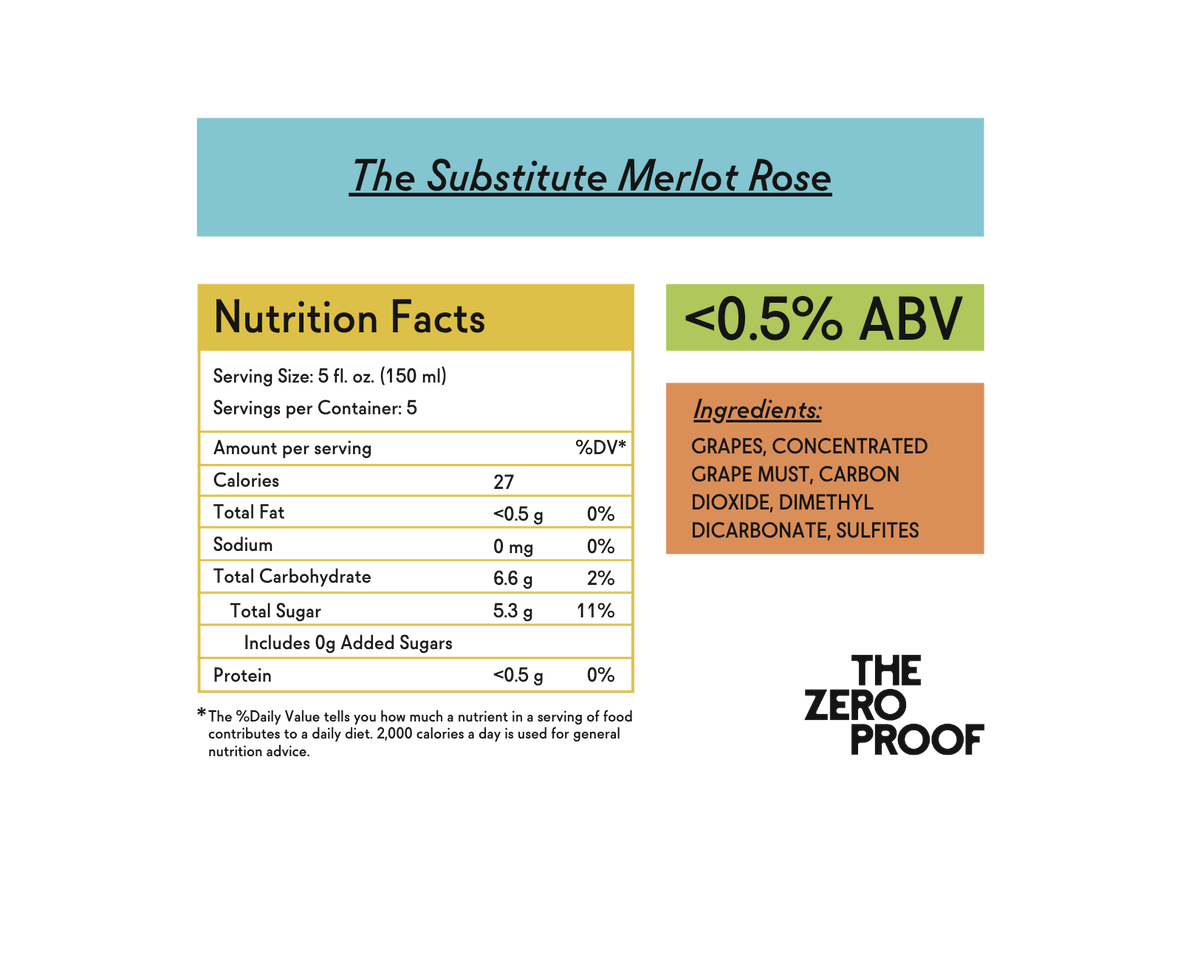 The Substitute Merlot Rosé
