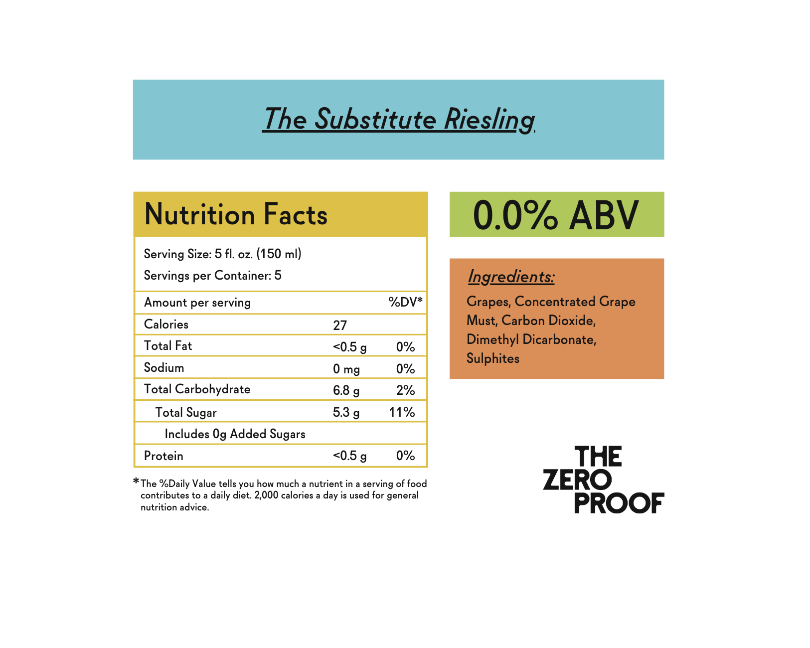 The Substitute Riesling