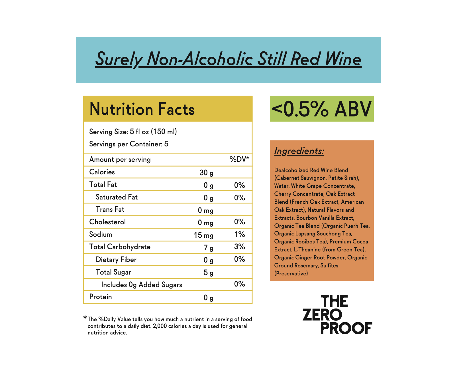 Surely Non-Alcoholic Still Red Wine