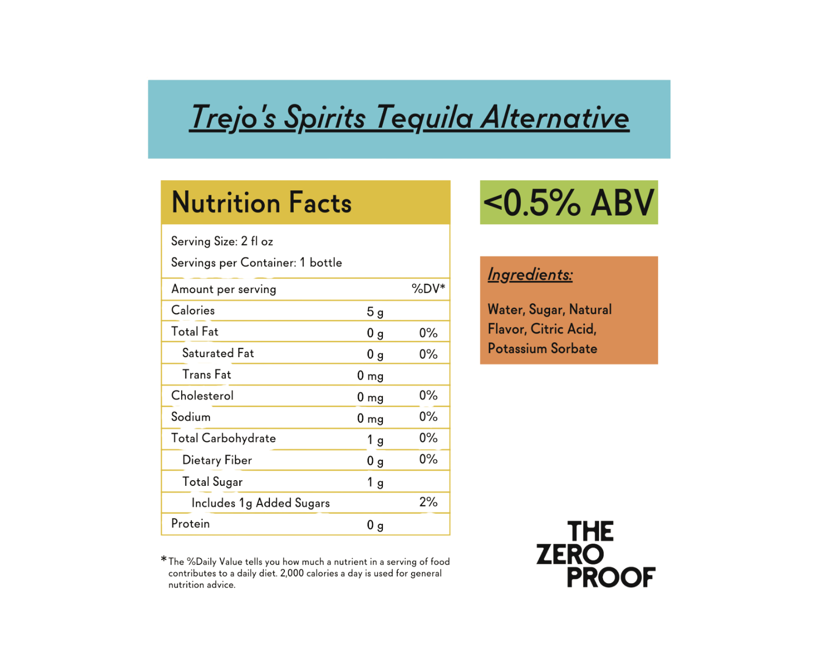 Trejo's Spirits Tequila Alternative