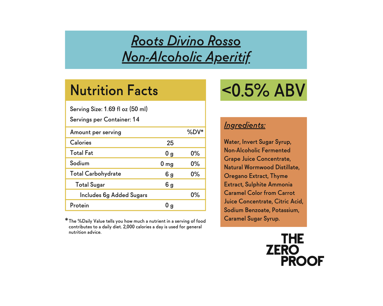 Roots Divino Non-Alcoholic Aperitif Bianco