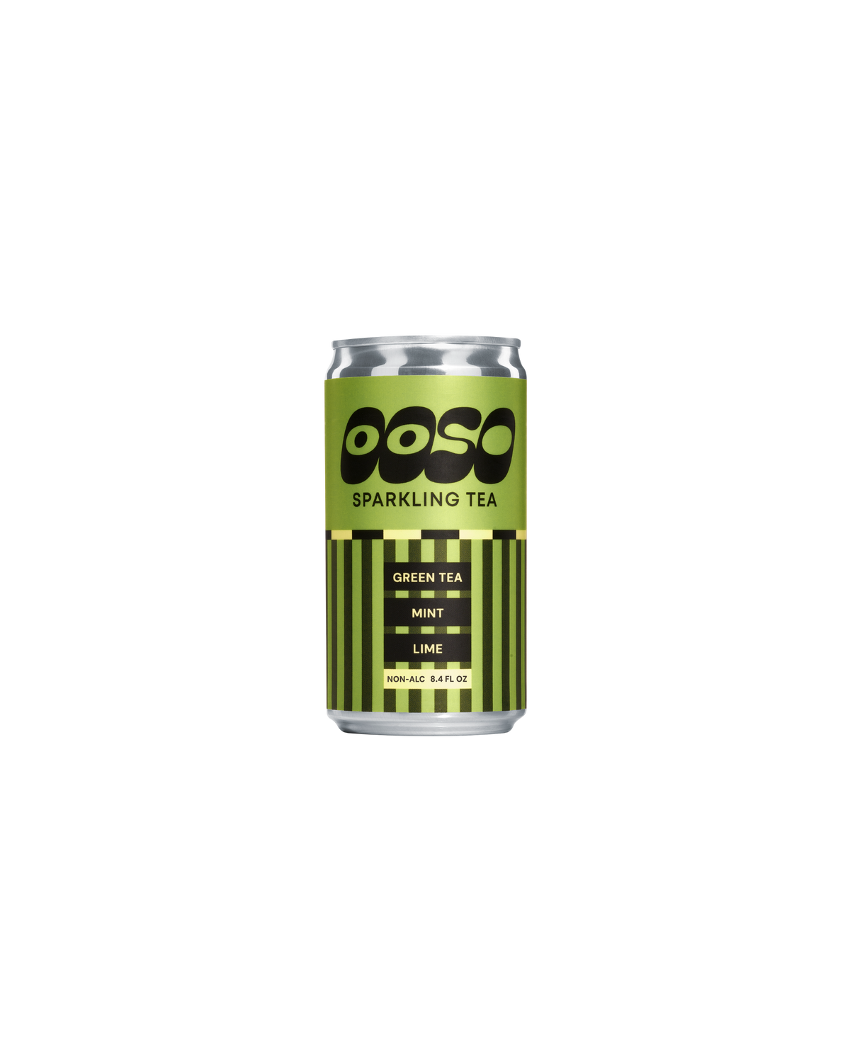 OOSO Green Tea Mint Lime Non-Alcoholic Sparkling Tea