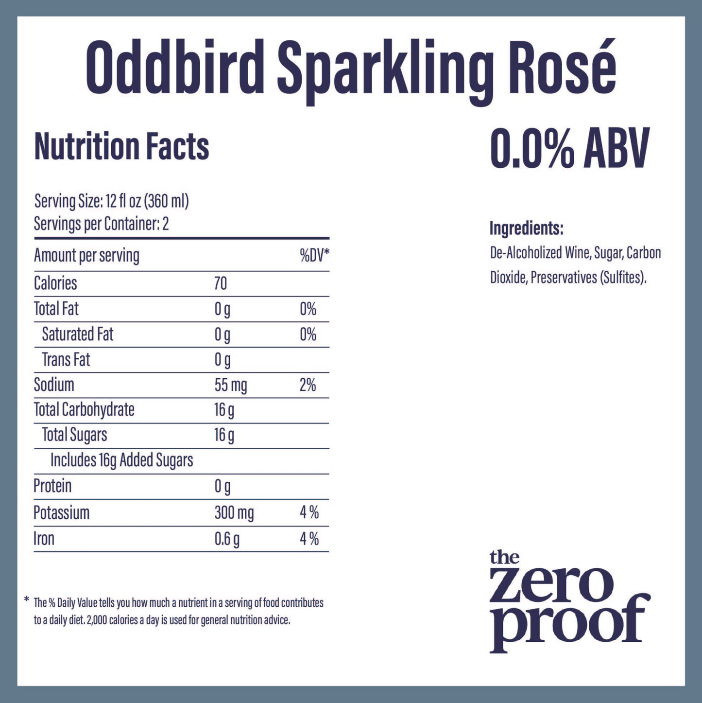 Oddbird Sparkling Rosé