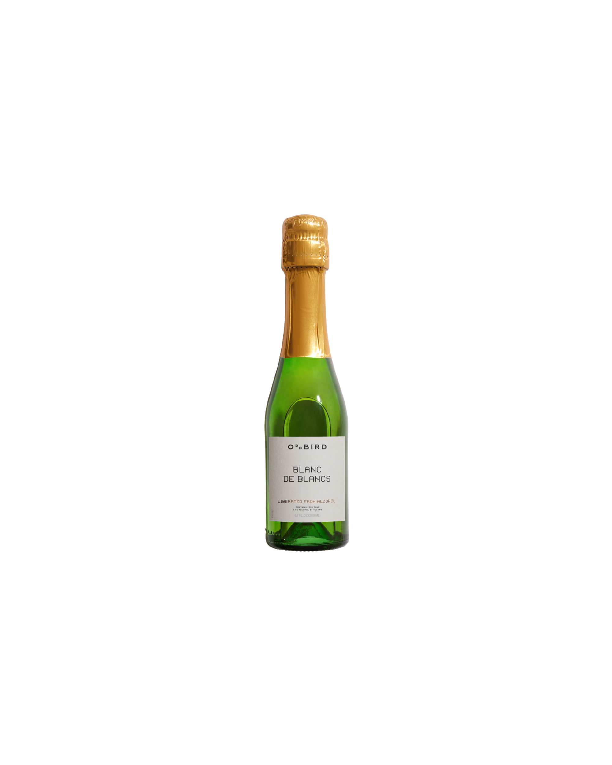 Oddbird Blanc de Blancs Non-Alcoholic Sparkling White Wine (200ml)