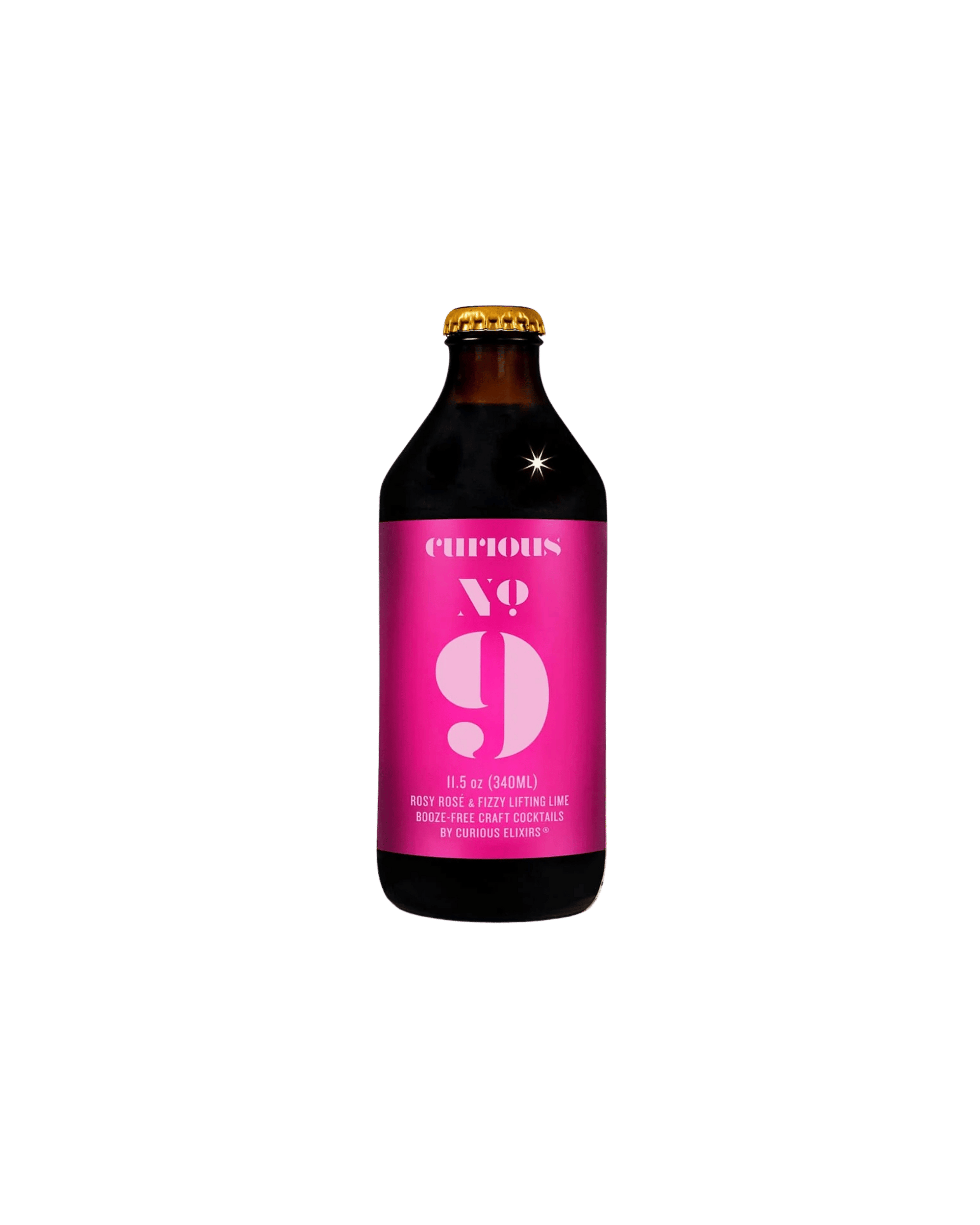 Curious Elixir No. 9 - Sparkling Rosé with Key Lime