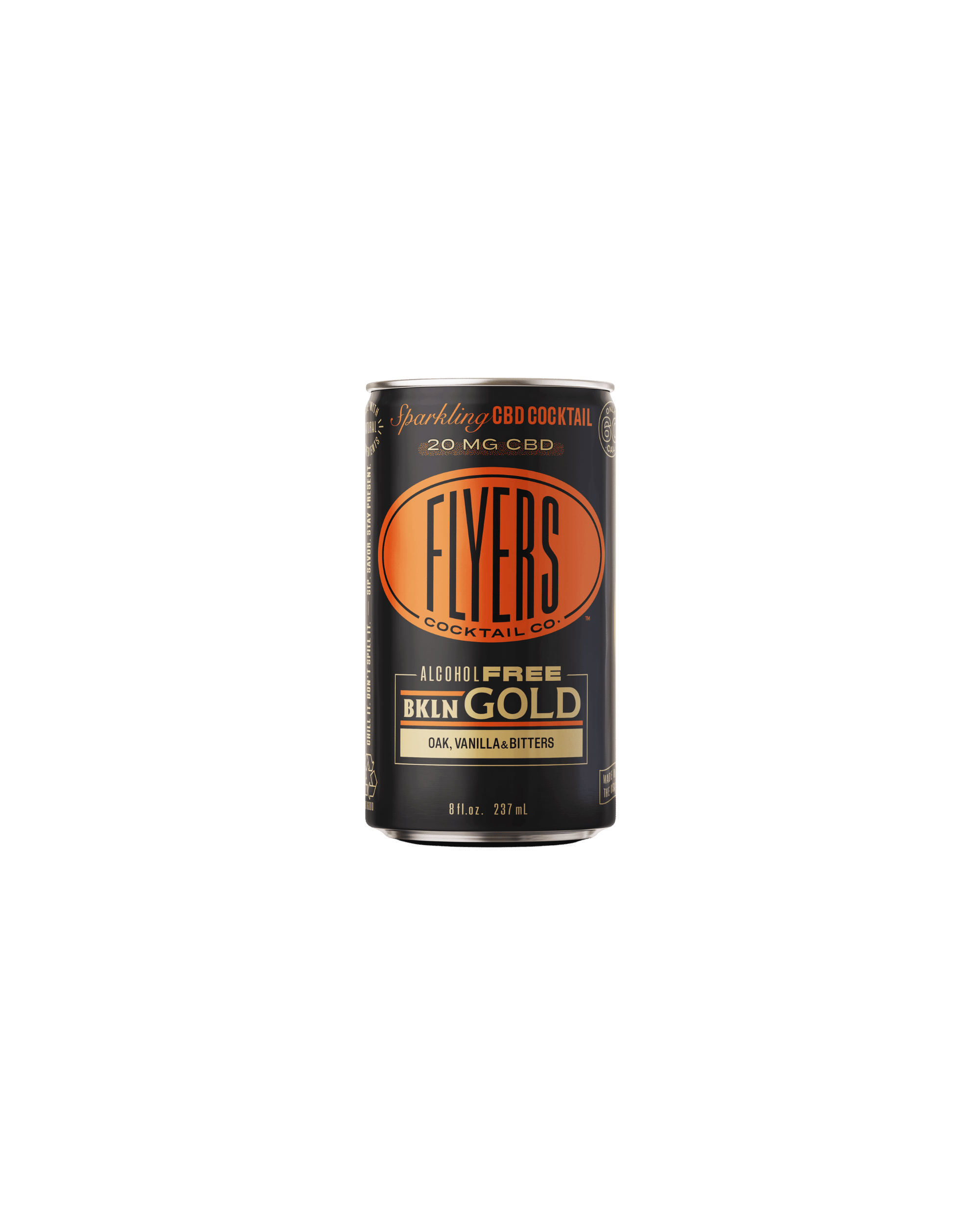Flyers Bkln Gold Sparkling CBD Cocktail
