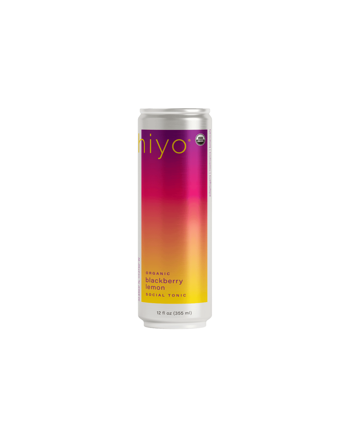 Hiyo Non-Alcoholic Social Tonic - Blackberry-Lemon