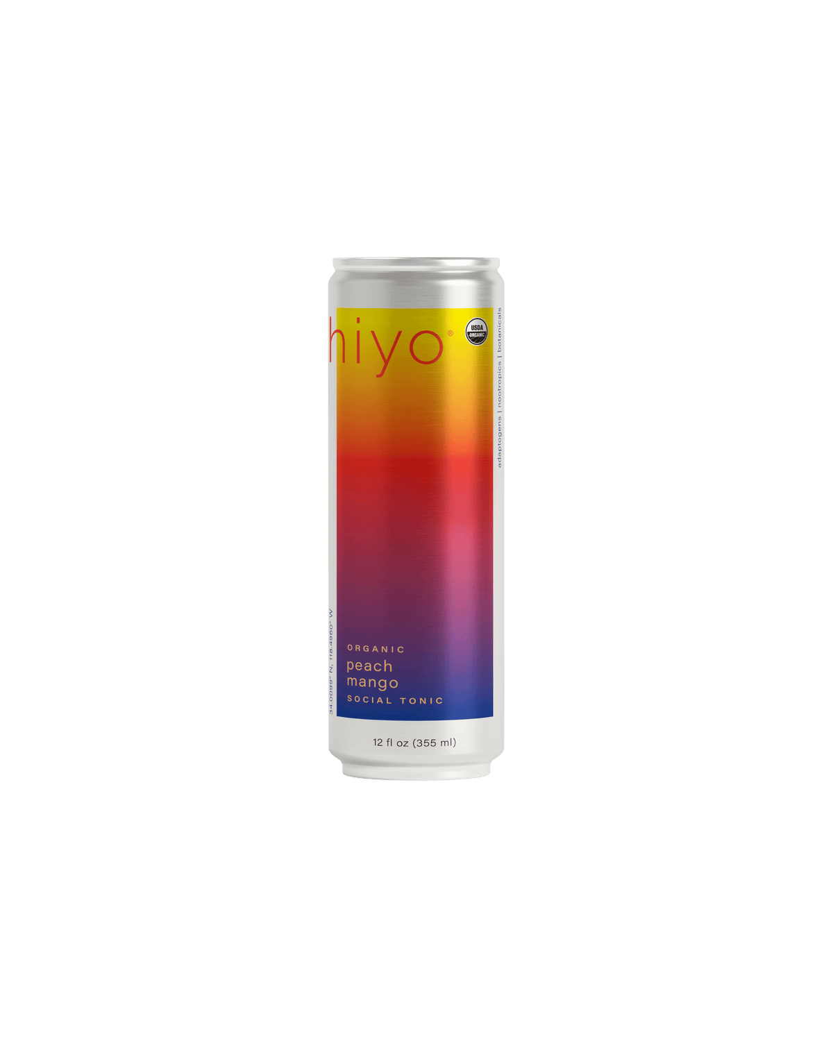 Hiyo Non-Alcoholic Social Tonic - Peach-Mango