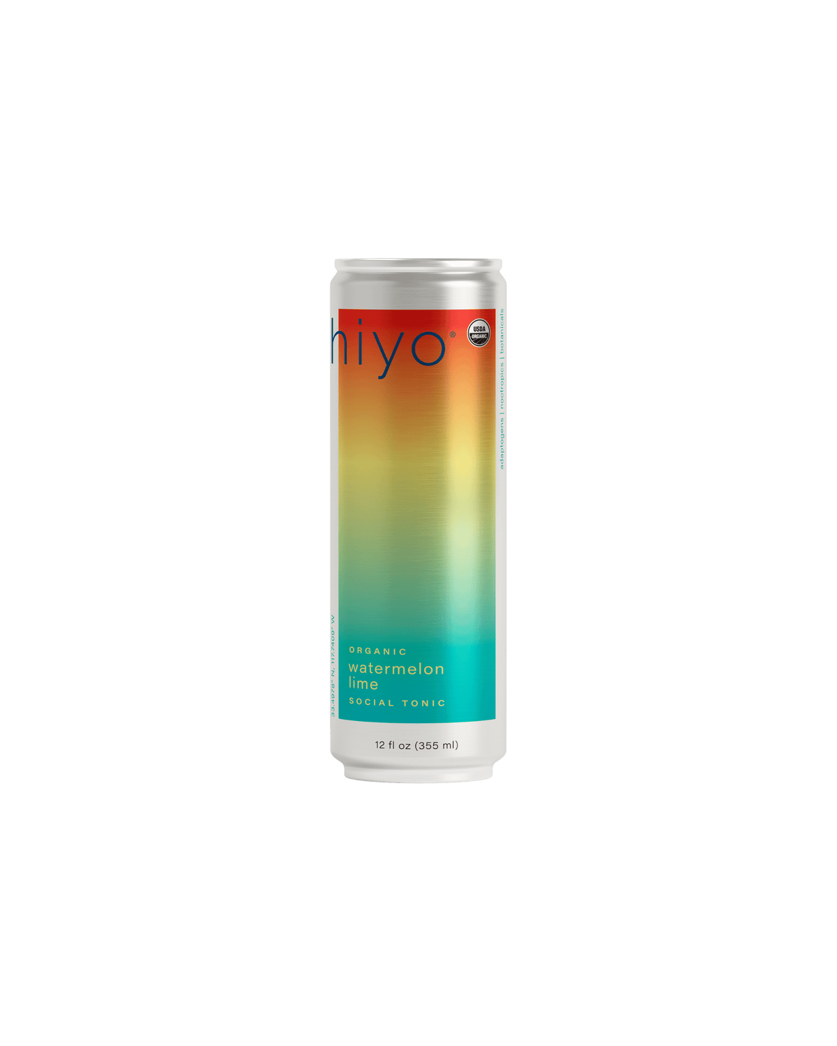Hiyo Non-Alcoholic Social Tonic - Watermelon-Lime