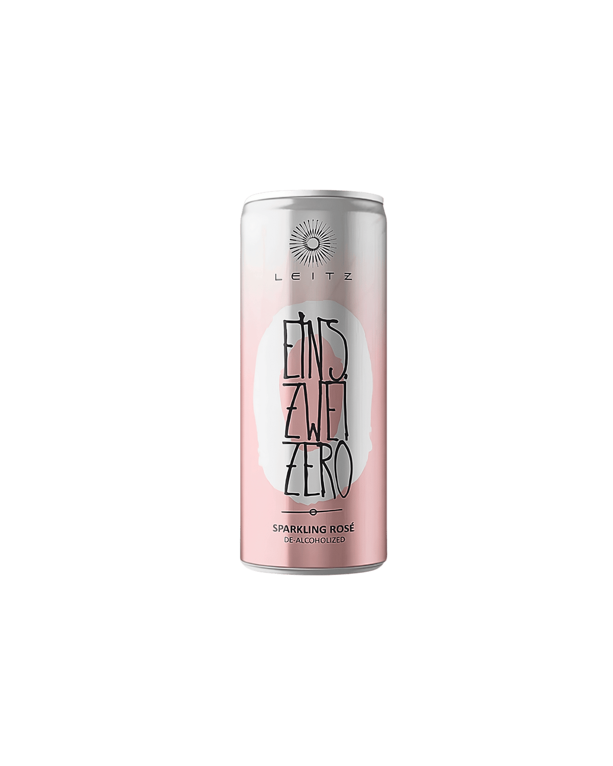 Leitz's Eins Zwei Zero Non-Alcoholic Rose (Cans) | The Zero Proof