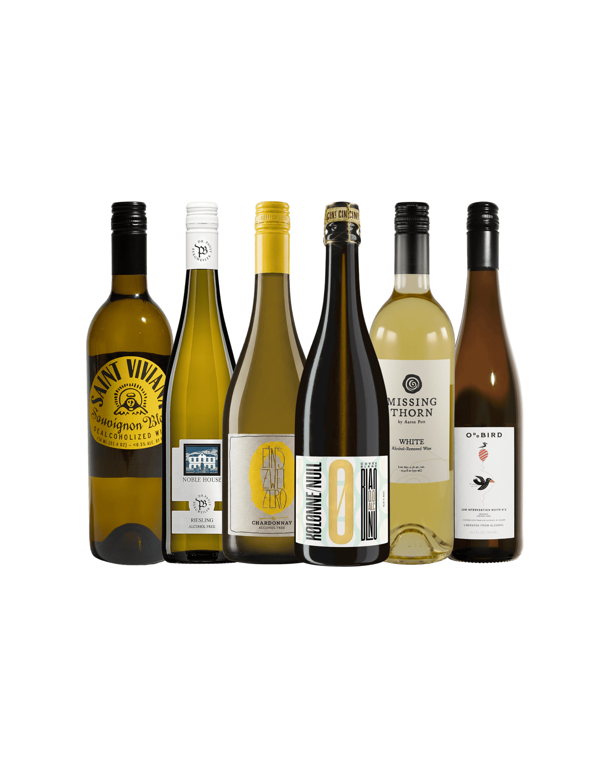 Premium Non-Alcoholic White Wine Bundle