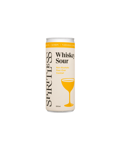 Spiritless Non-Alcoholic Whiskey Sour Pour-Over