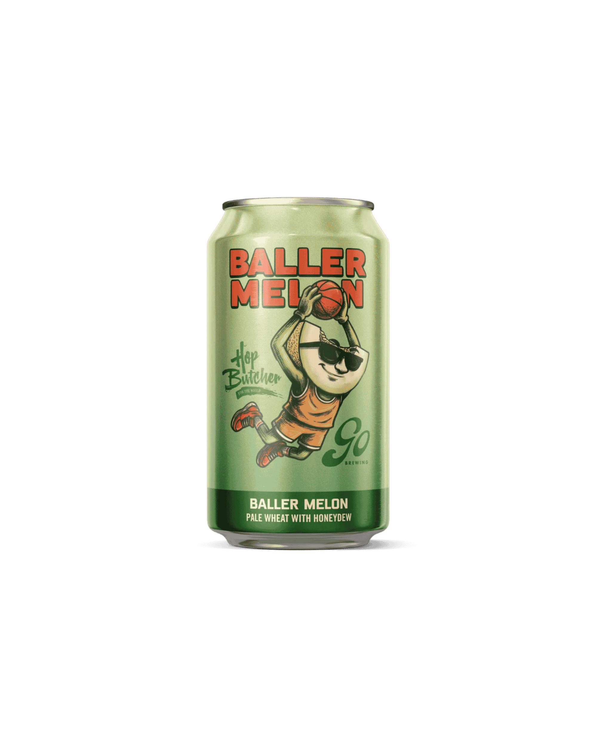Go Brewing Non-Alcoholic Baller Melon Honeydew Wheat