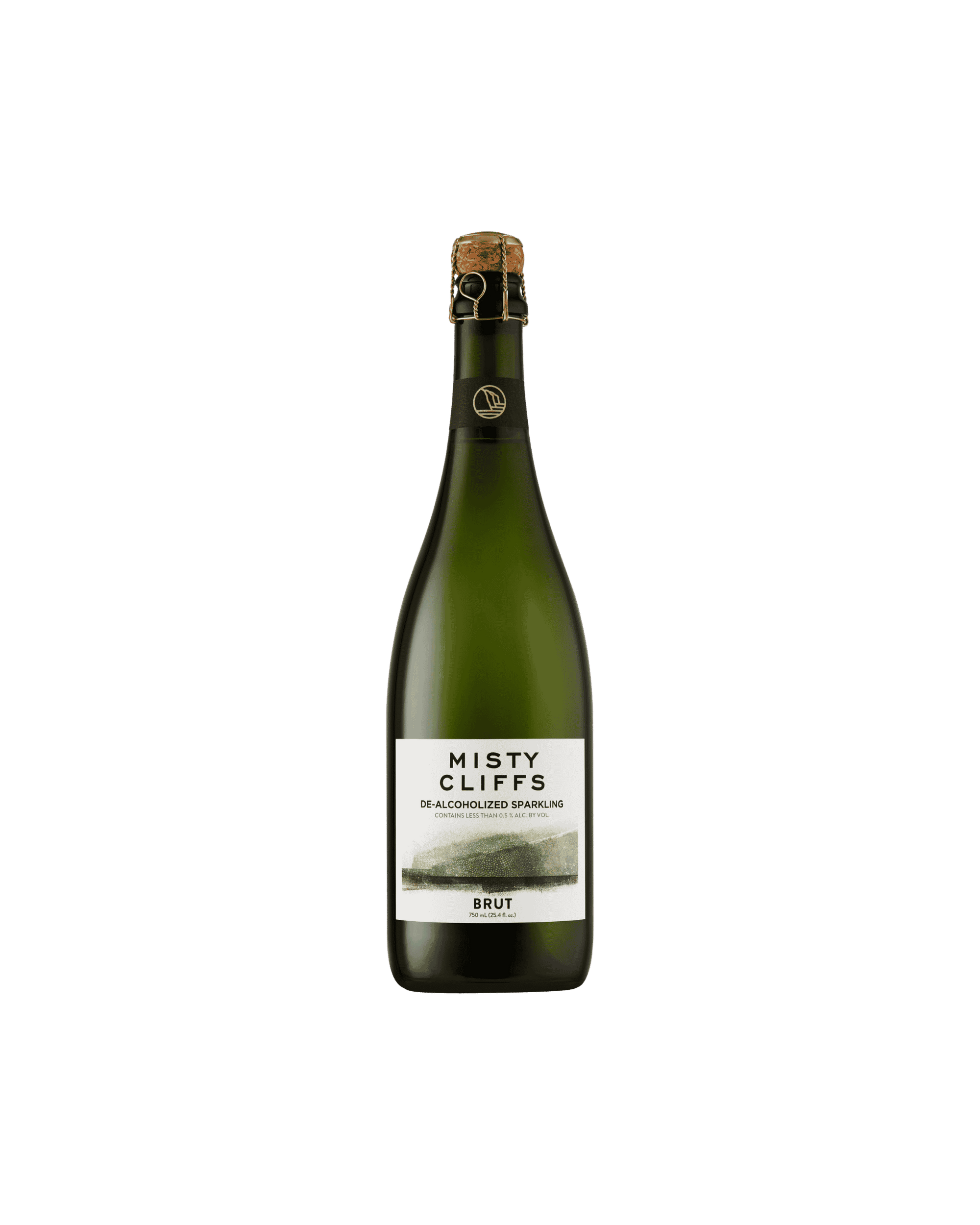 Misty Cliffs Brut Non-Alcoholic Sparkling