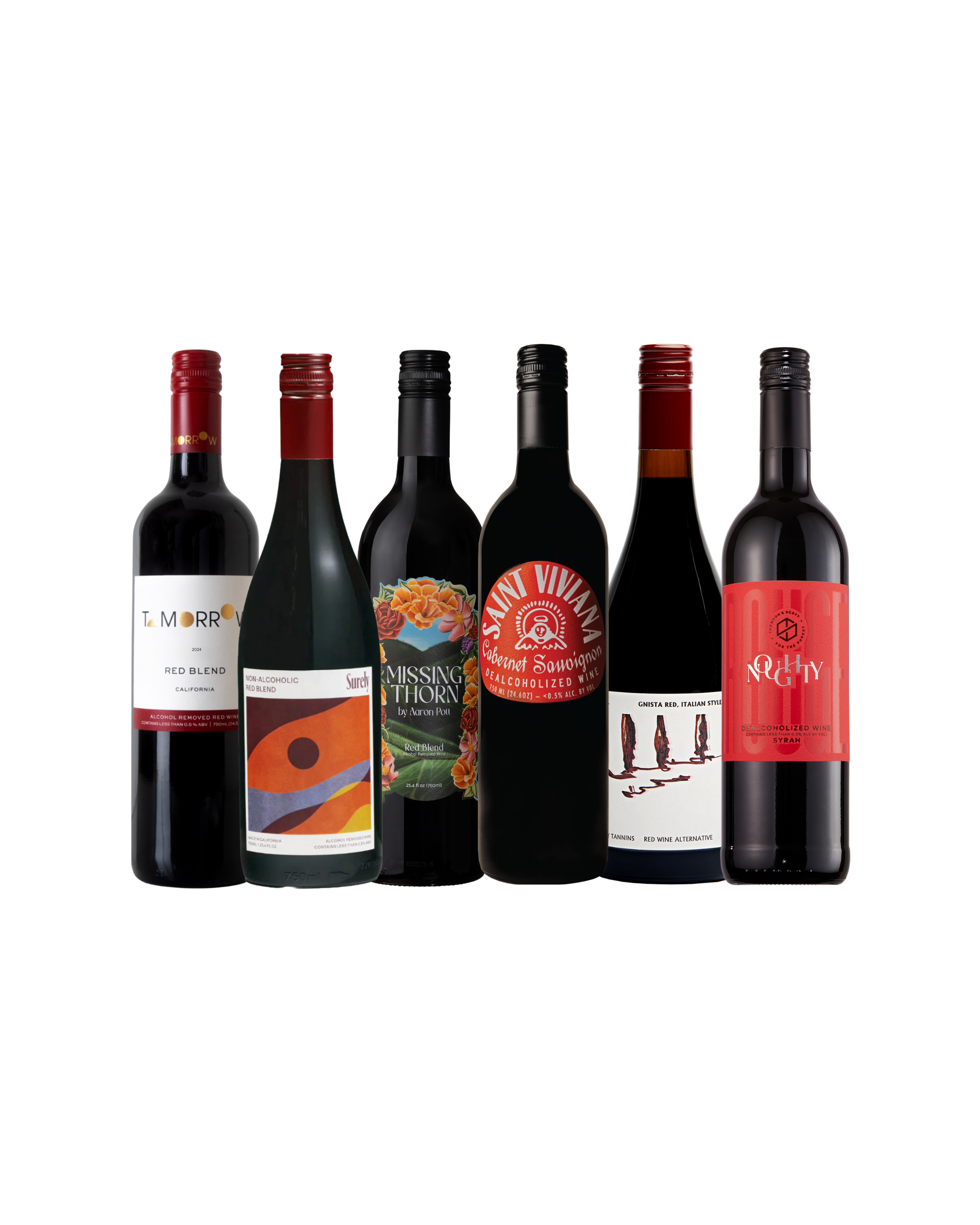 Premium Non-Alcoholic Red Wine Bundle