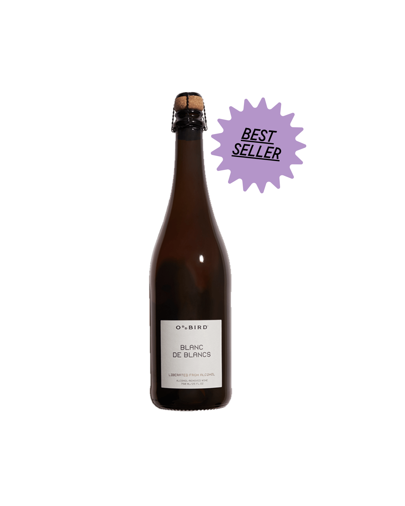 Oddbird Blanc de Blancs Non-Alcoholic Sparkling White Wine