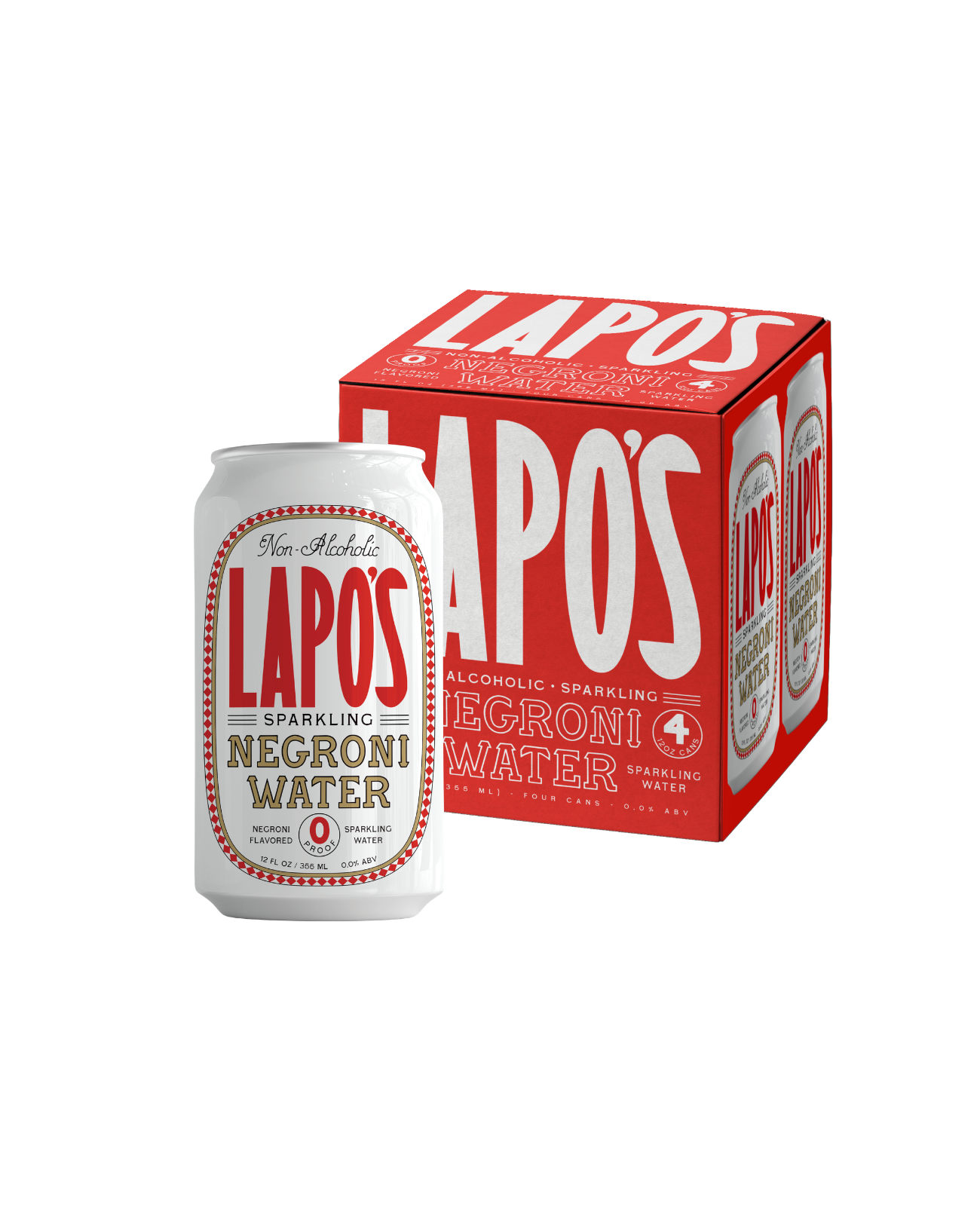 Lapo's Non-Alcoholic Negroni Water