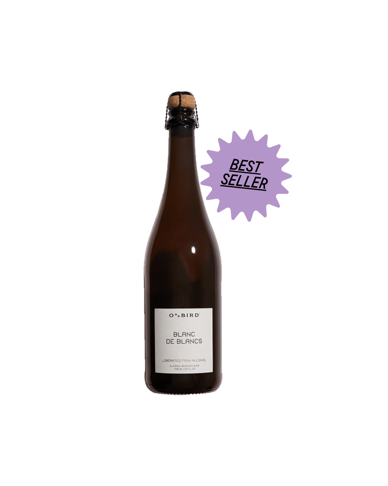 Oddbird Blanc de Blancs Non-Alcoholic Sparkling White Wine