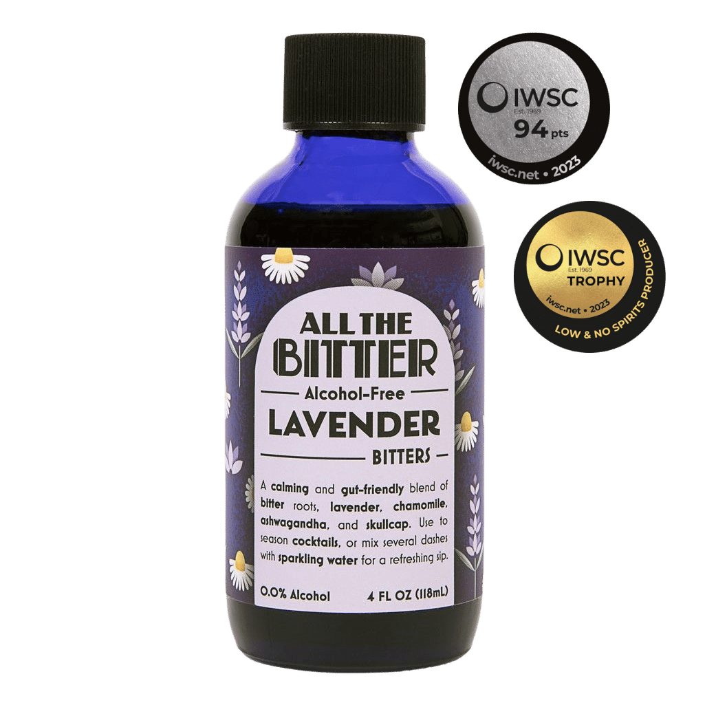 All The Bitter Lavender Bitters (4 oz) - The Zero Proof
