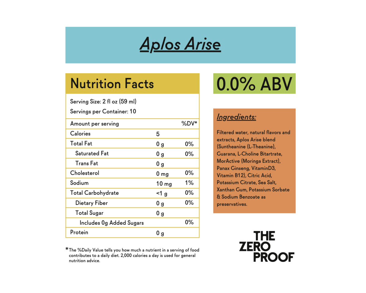 Aplós Arise (575 ml) - The Zero Proof