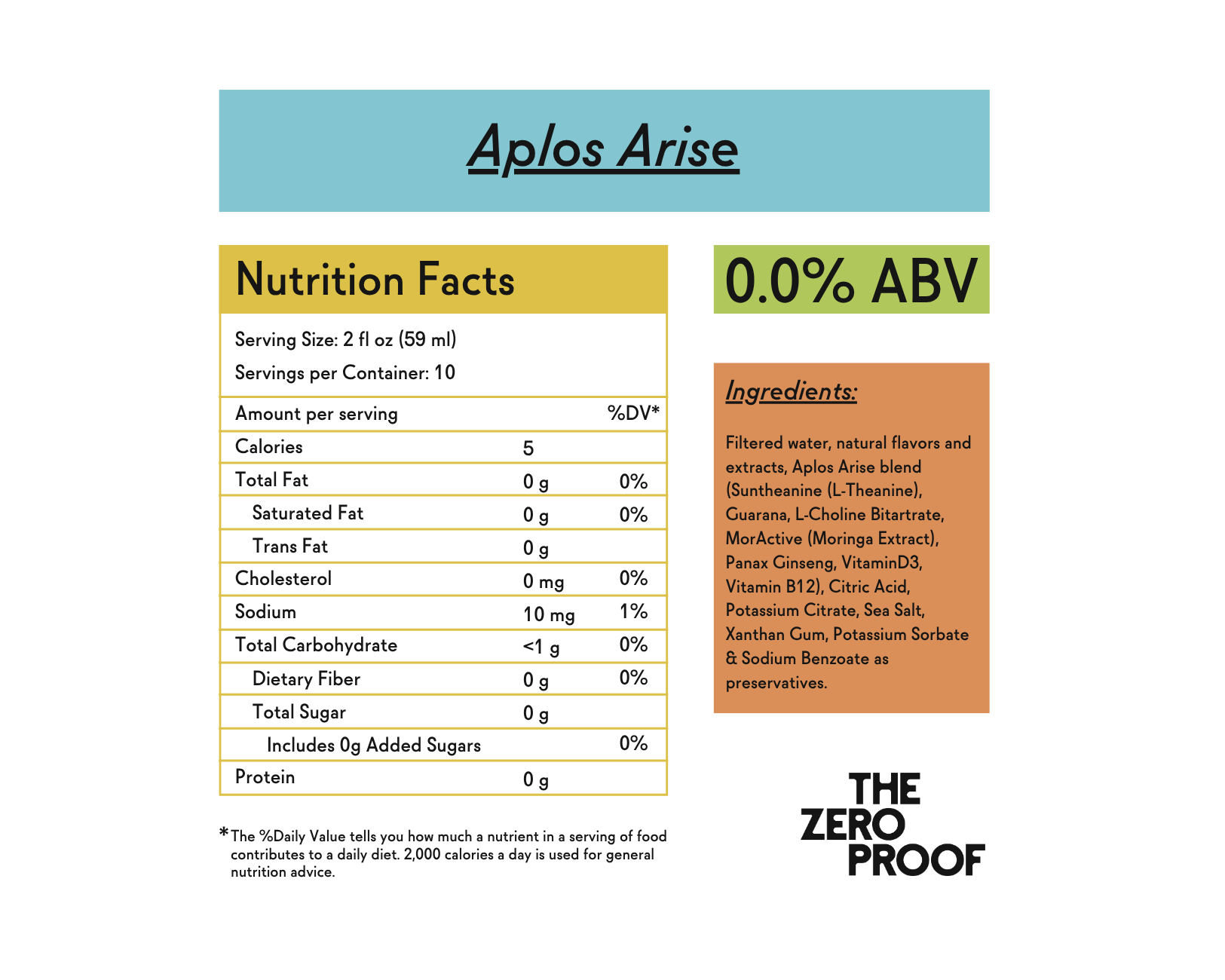 Aplós Arise (750 ml) - The Zero Proof