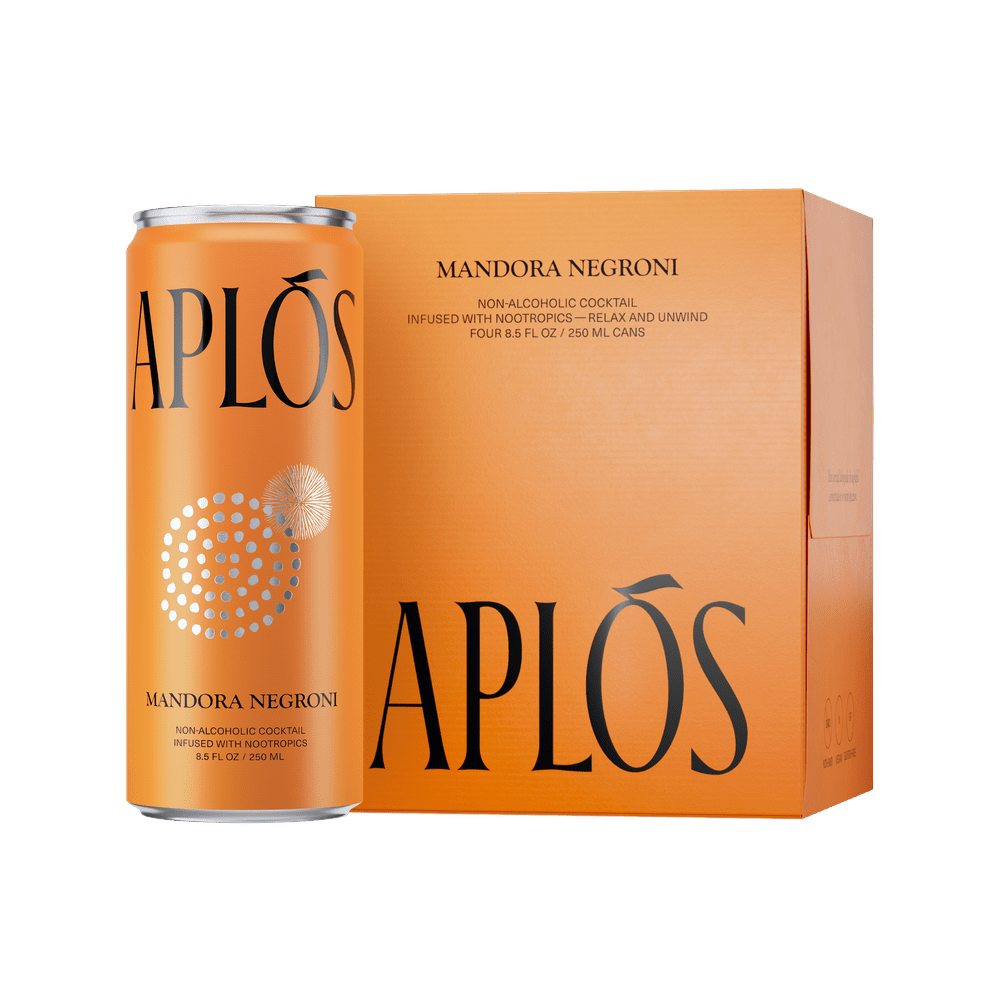 Aplos Non-Alcoholic Mandora Negroni