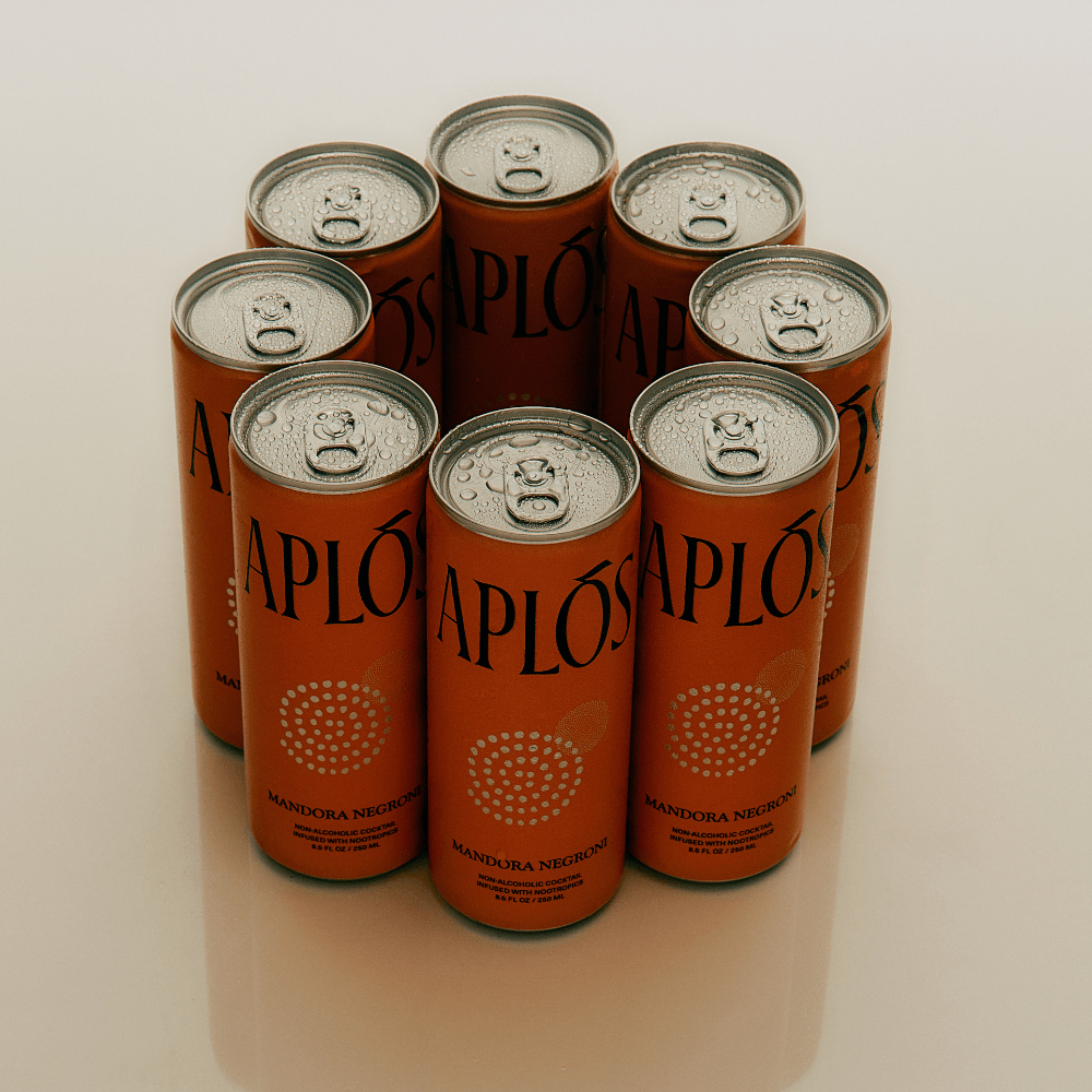 Aplos Mandora Negroni (4 - Pack) - The Zero Proof