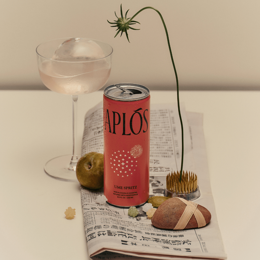 Aplos Non-Alcoholic Ume Spritz
