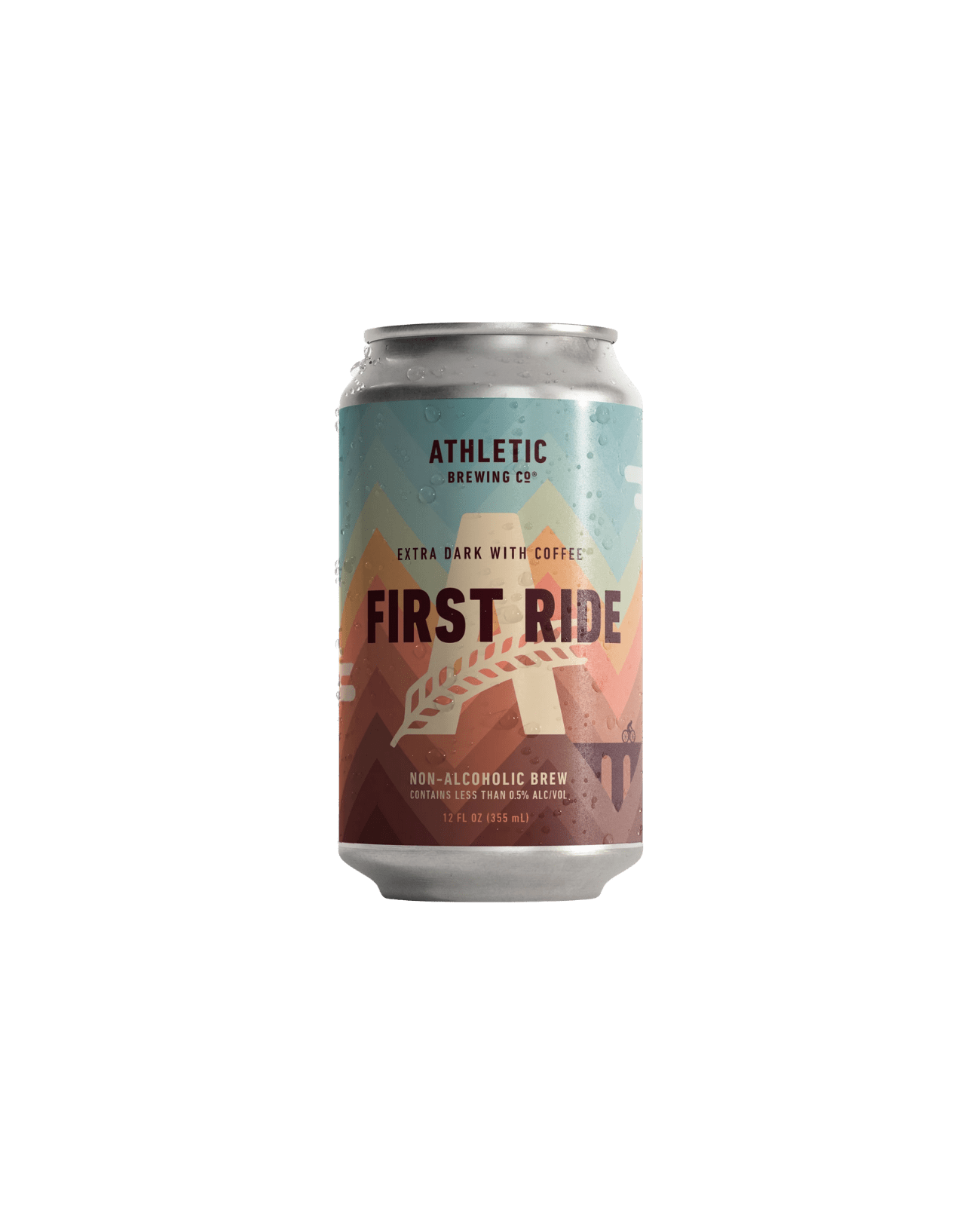 Athletic Brewing First Ride Non-Alcoholic Extra Dark Brew With Coffee