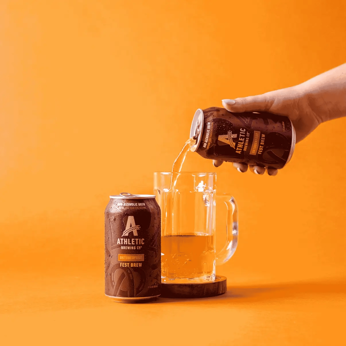 Athletic Brewing Oktoberfest Non - Alcoholic Beer - The Zero Proof