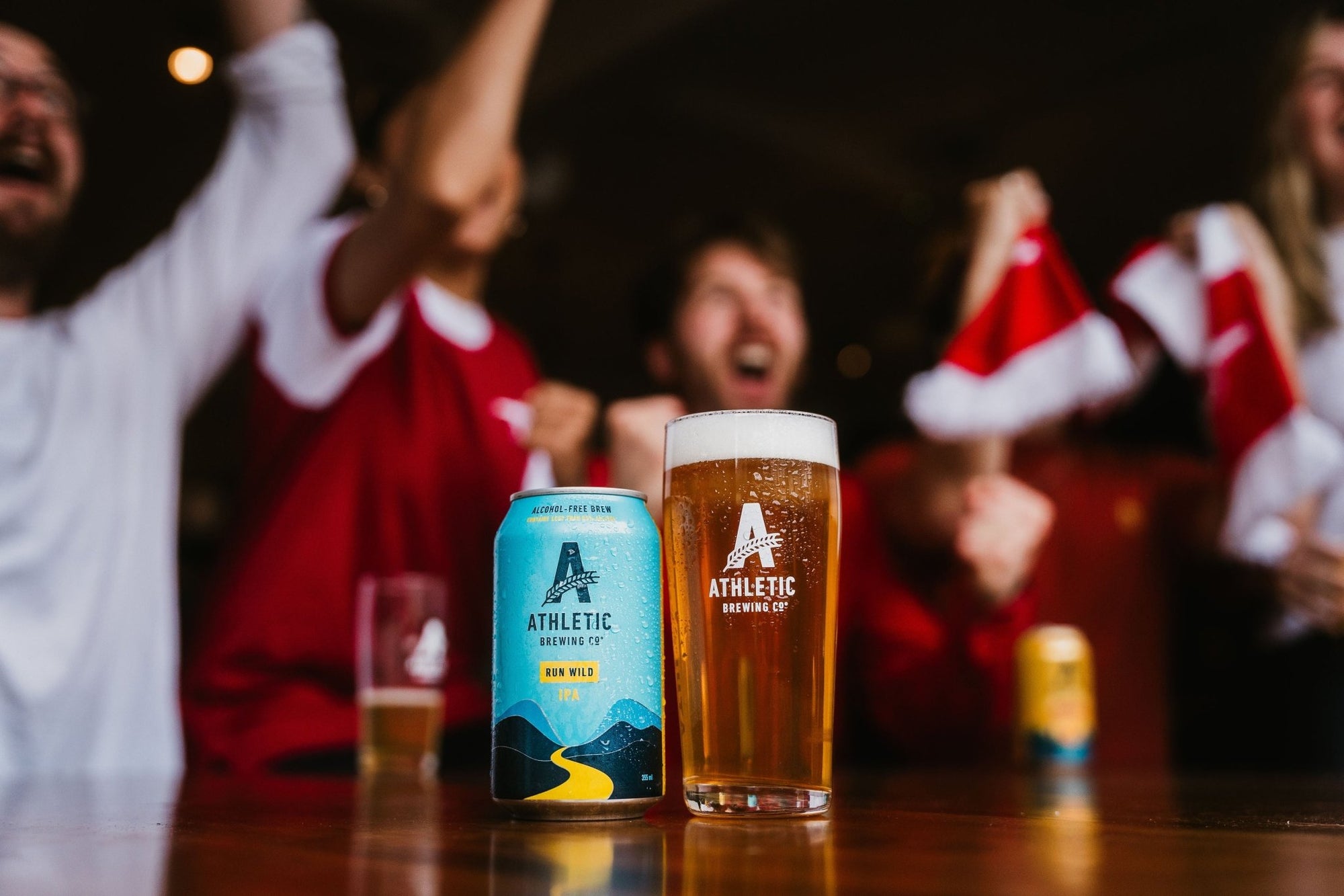 Athletic Run Wild IPA Non - Alcoholic Beer - The Zero Proof